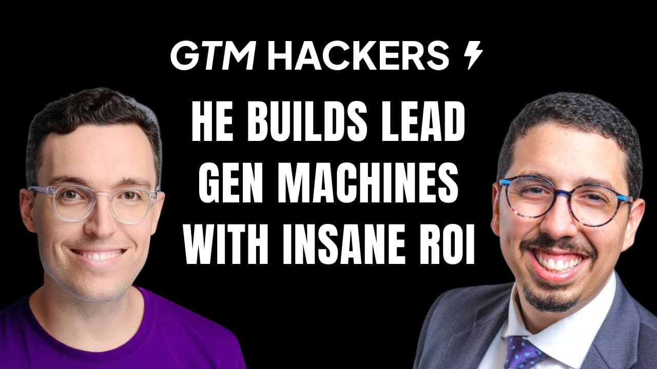 This GTM Engineer Turned Cold Outreach Into a Scalable Machine